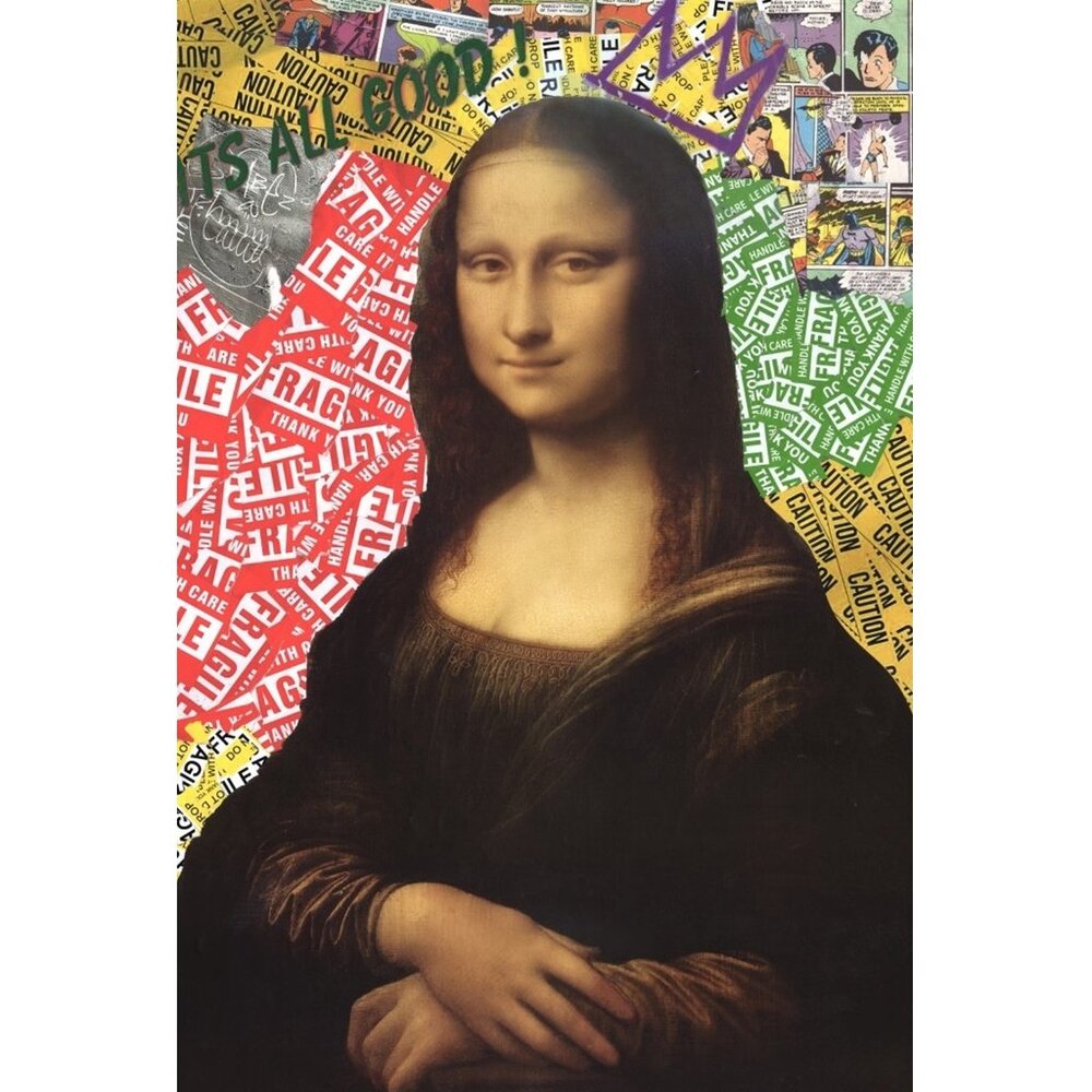 Mona by E.M. Zax Numbered Limited Edition on paper Hand Signed by the Artist.
